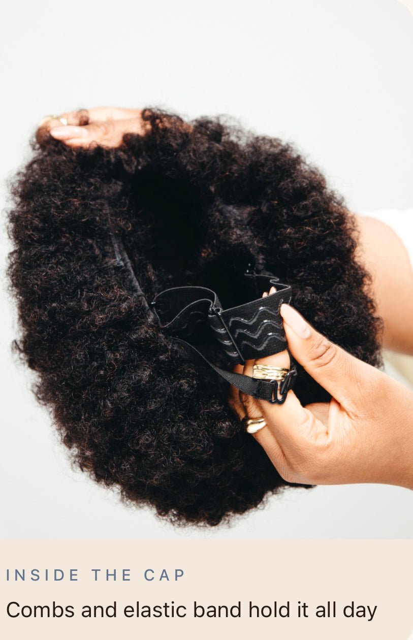 Kinky Coily Mini Half Wig